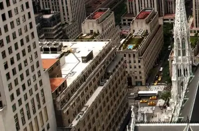 Corporate product launch at Melbourne rooftop venue with city skyline